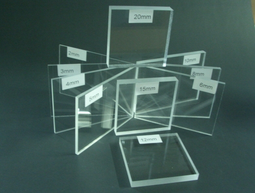 Polycarbonat (PC) klar farblos transparent