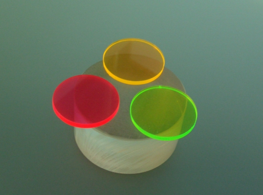 Kreis aus Plexiglas XT klar